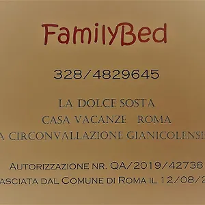 Dom wakacyjny Familybed Monteverde-vaticano Rzym